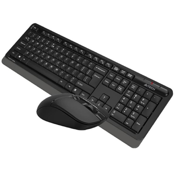 Keyboard And Mouse A4Tech FG1012, Wireless, USB, Black