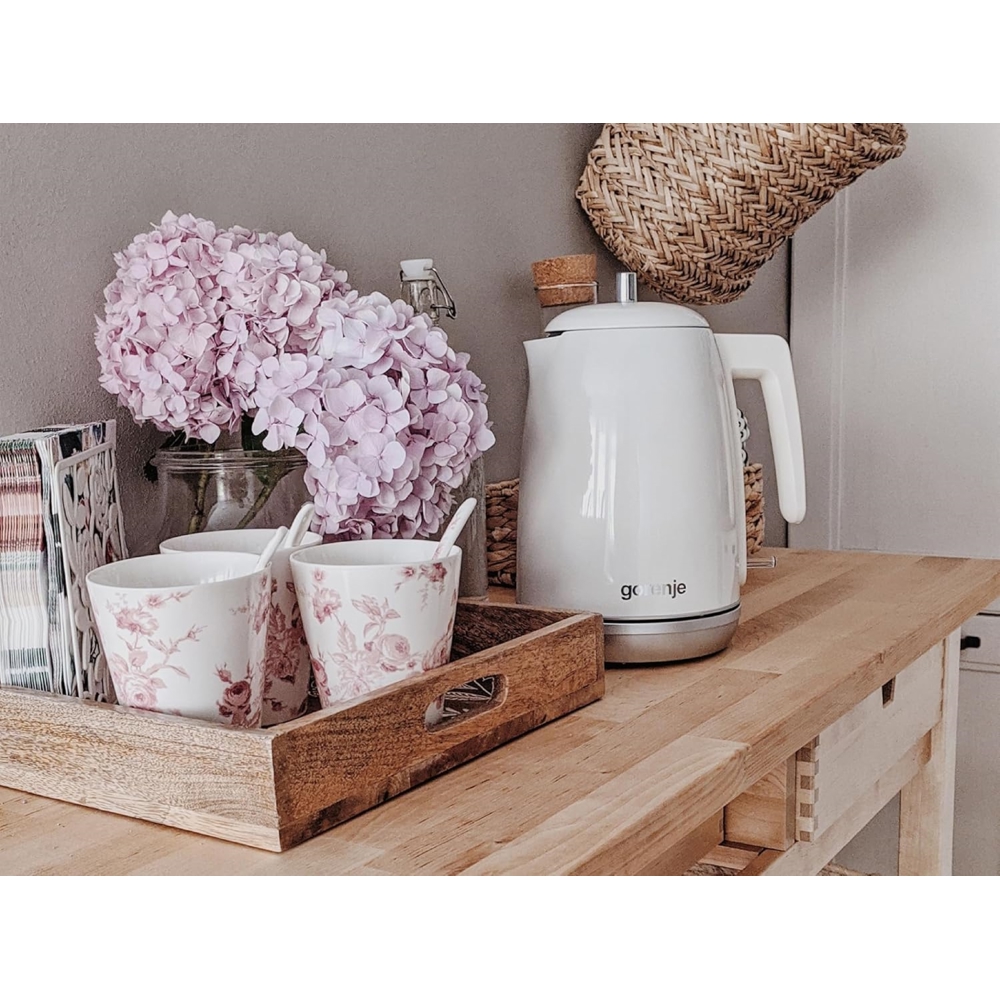 Electric Kettle Gorenje K15RL, 2200W, 1.7L, Beige