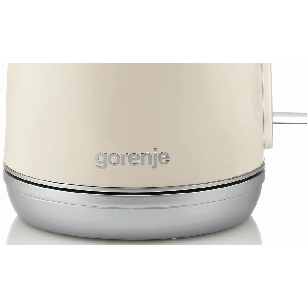 ელექტრო ჩაიდანი Gorenje K15RL, 2200W, 1.7L, Electric Kettle, Beige