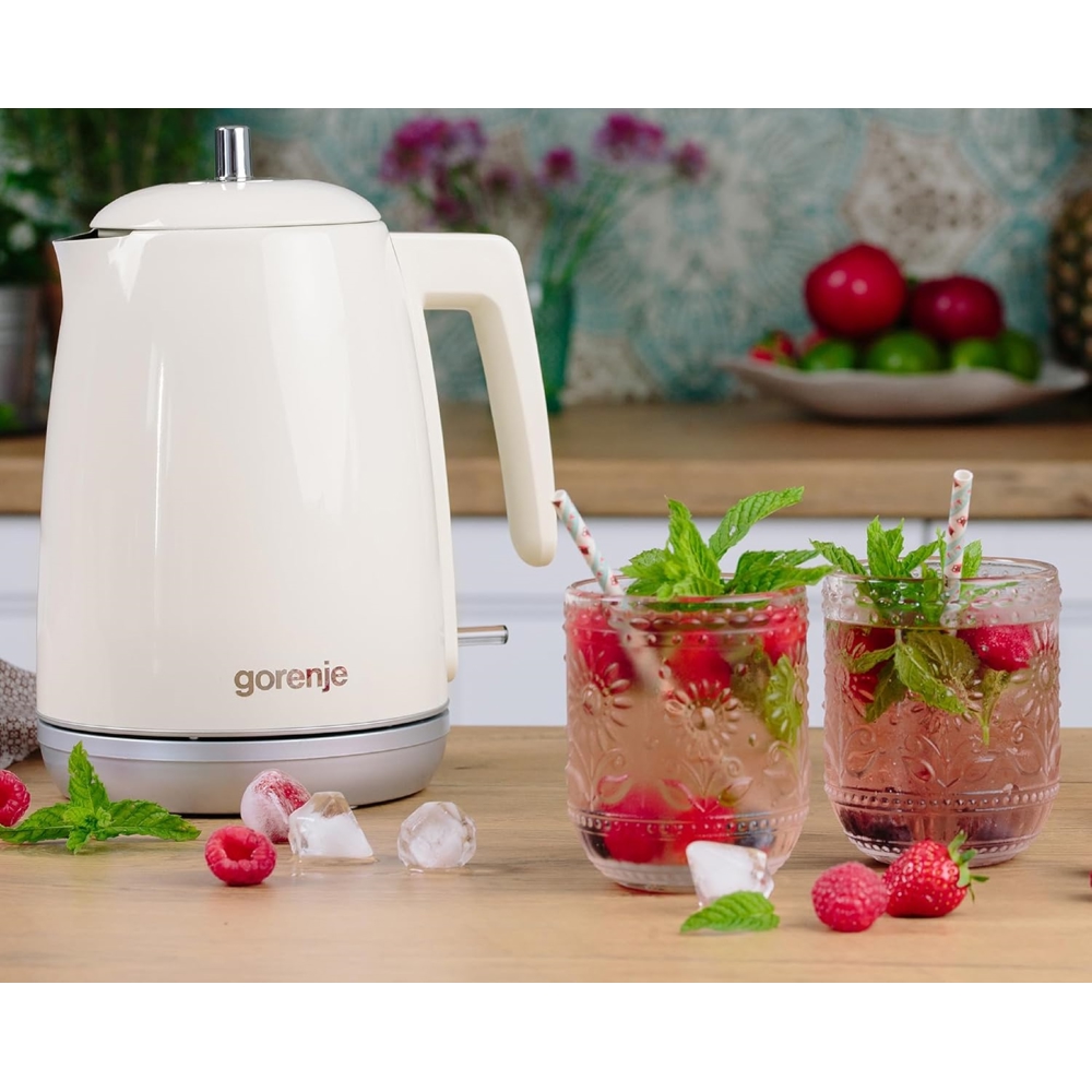 Electric Kettle Gorenje K15RL, 2200W, 1.7L, Beige