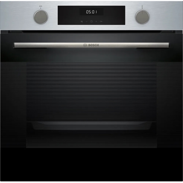 ჩასაშენებელი ელექტრო ღუმელი Bosch HJA737BR0, 76L, Built-In Electric Oven, Black/Silver