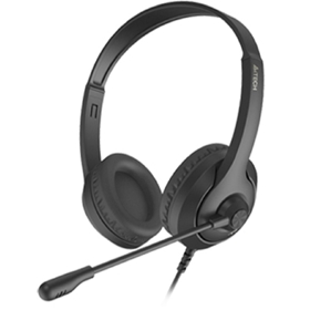 ყურსასმენი A4Tech FH100i, Headset, Wired, 3.5mm, Black