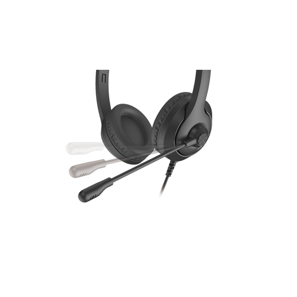 ყურსასმენი A4Tech FH100i, Headset, Wired, 3.5mm, Black
