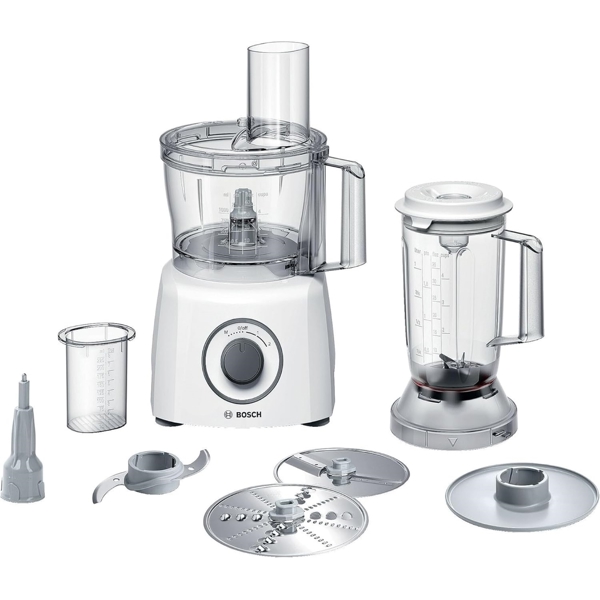 სამზარეულოს კომბაინი Bosch MCM3200W, 800W, 2.3L, Food Processor, White