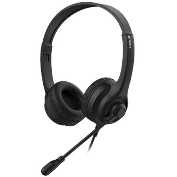 ყურსასმენი A4Tech HS-8i, Headset, Wired, 3.5mm, Black
