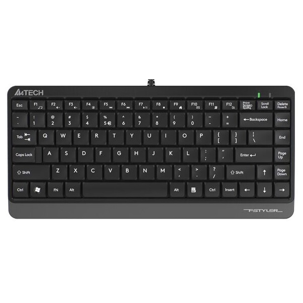Keyboard A4Tech FK11, Wired, USB, Black