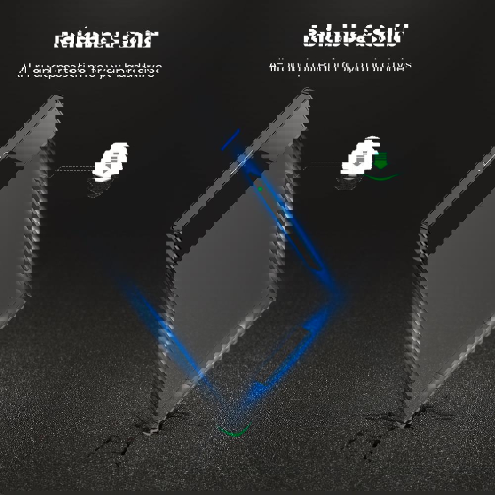 მყარი დისკის ქეისი UGREEN 30848, USB 3.0 to SATA III Hard Drive Enclosure, Black