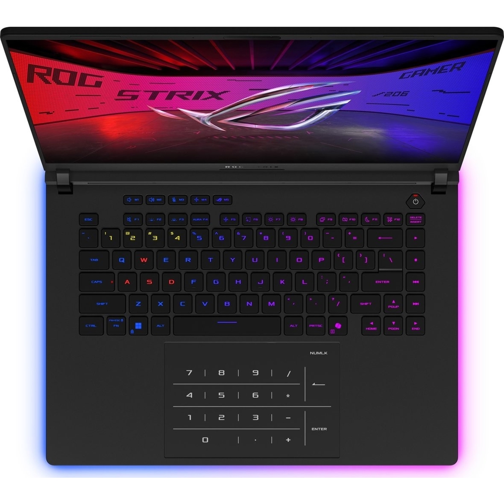 Notebook Asus 90NR0LU1-M000A0 ROG Strix 16, 16", Ultra 9-285HX, 32GB, 2TB SSD, RTX5070Ti 12GB, Black