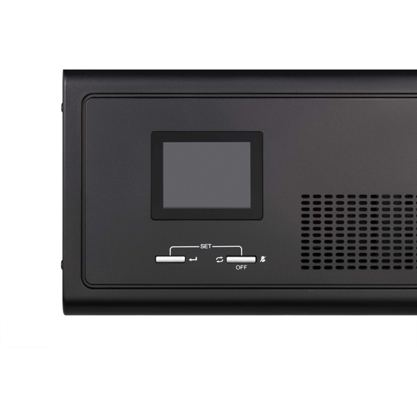 ინვერტერი 2E HI600, 600W, LCD With AVR + DC Output, Home Inverter, Black