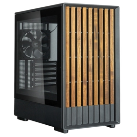 Computer Case Zalman P10 Namu, MiniT, Mini-ITX, mATX, USB3.0, USBType-C, Black