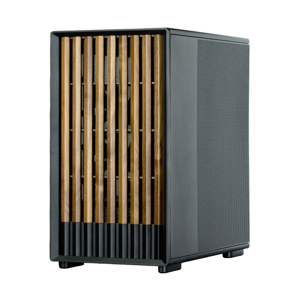 ქეისი Zalman P10 Namu, Computer Case, MiniT, Mini-ITX, mATX, USB3.0, USBType-C, Black