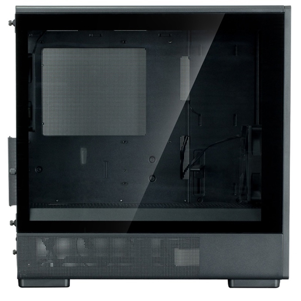 Computer Case Zalman P10 Namu, MiniT, Mini-ITX, mATX, USB3.0, USBType-C, Black