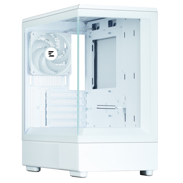 ქეისი Zalman P10, Computer Case, MiniT, mini-ITX, micro-ATX, USB3.0, USBType-C, White