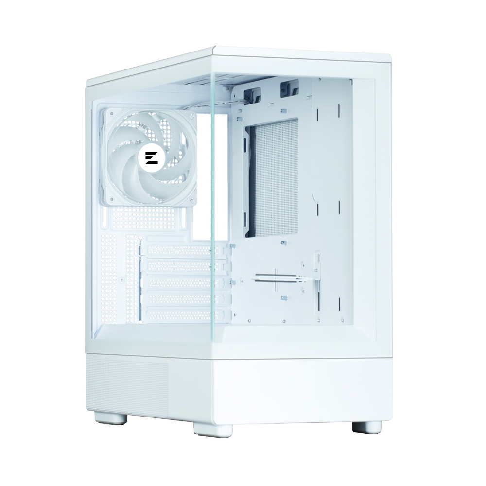 ქეისი Zalman P10, Computer Case, MiniT, mini-ITX, micro-ATX, USB3.0, USBType-C, White