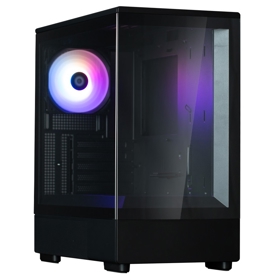 Computer Case Zalman P10, MiniT, mini-ITX, micro-ATX, USB3.0, USBType-C, Black