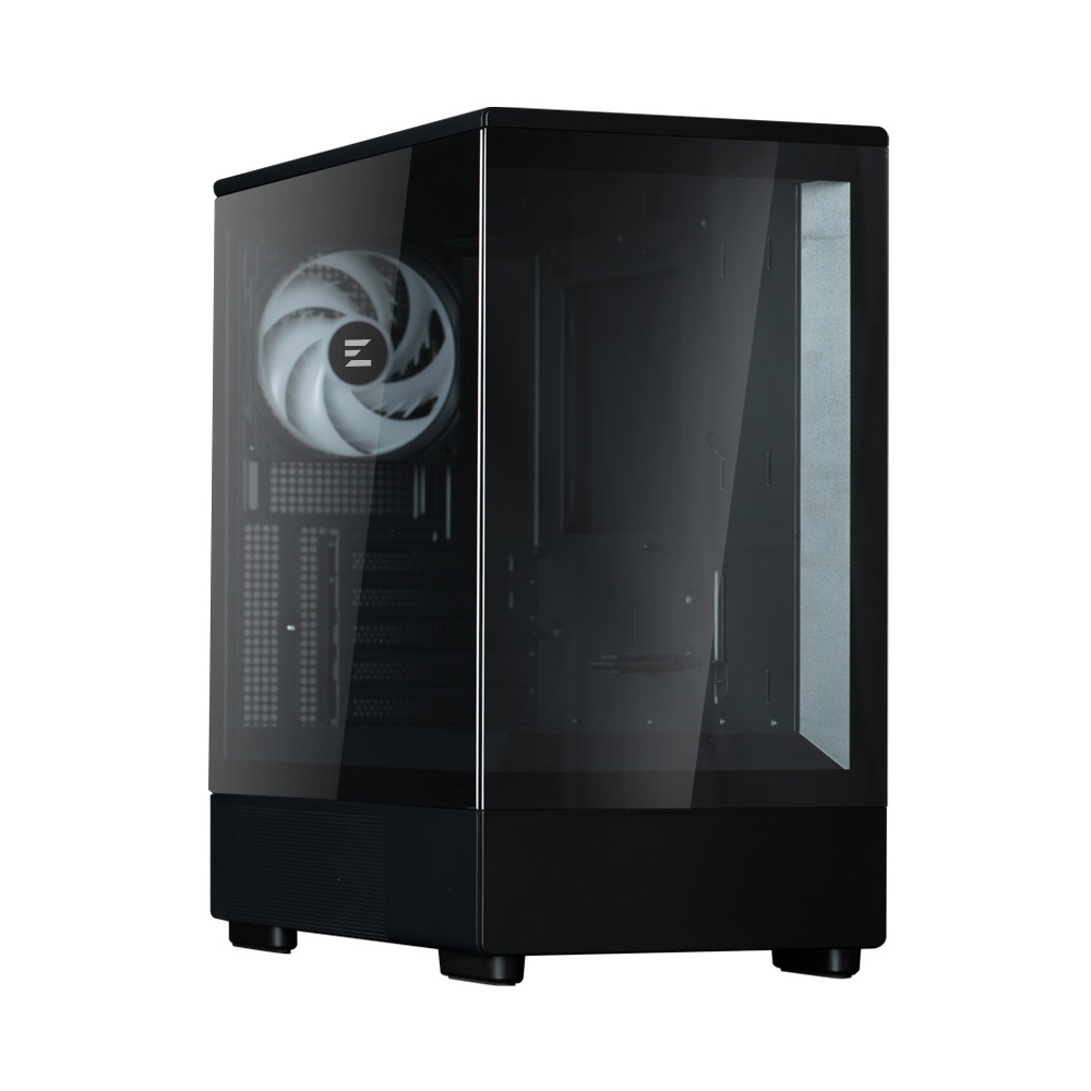 Computer Case Zalman P10, MiniT, mini-ITX, micro-ATX, USB3.0, USBType-C, Black