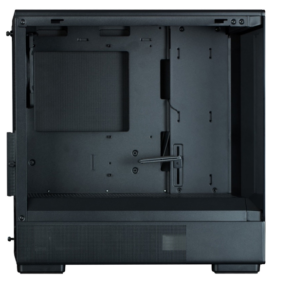 ქეისი Zalman P10, Computer Case, MiniT, mini-ITX, micro-ATX, USB3.0, USBType-C, Black