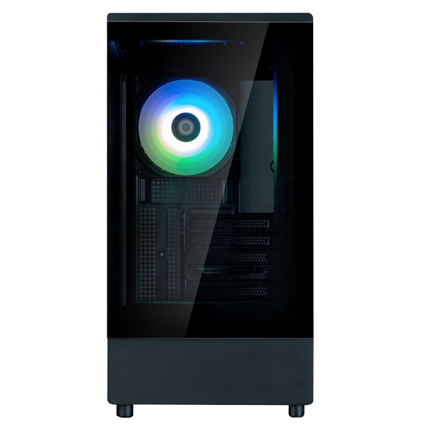 ქეისი Zalman P10, Computer Case, MiniT, mini-ITX, micro-ATX, USB3.0, USBType-C, Black