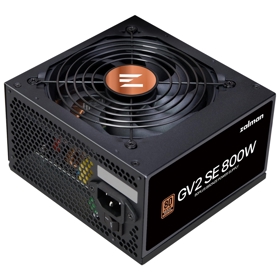 Power Supply Zalman ZM800-GV2SE, 800W, 80 Plus Bronze, Black