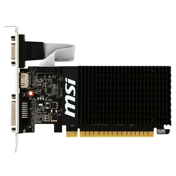 ვიდეო დაფა MSI 912-V809-3814, GeForce GT710, 2GB, 64-bit, VGA, HDMI, DVI, Black