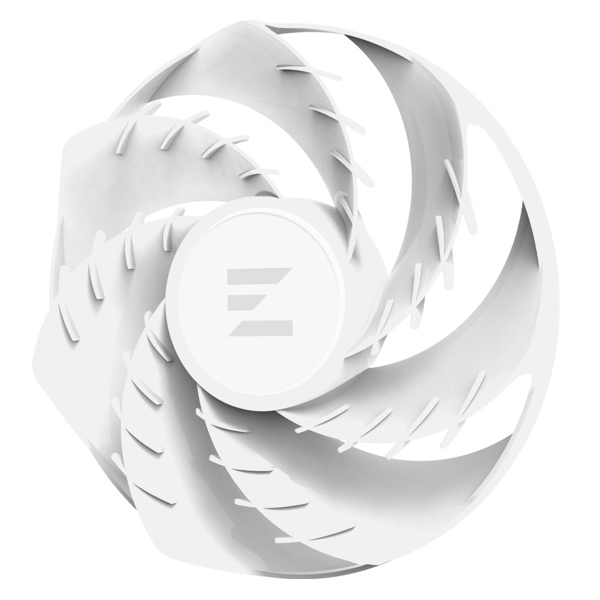 Case Fan Zalman ZM-AF120RARGBWHITE, 120mm, 1500rpm, White