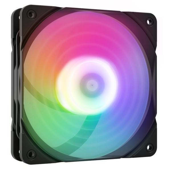 Case Fan Zalman ZM-AF120RARGBBLACK, 120mm, 1500rpm, Black
