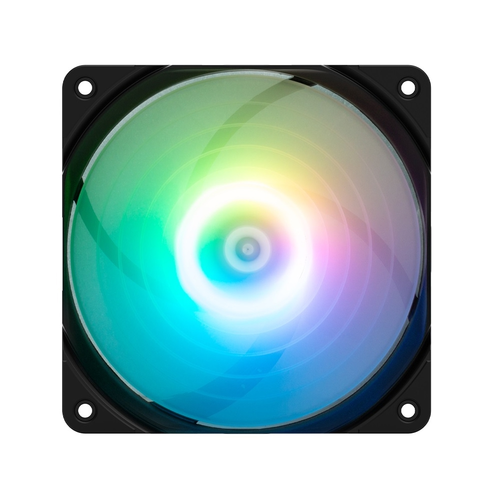 Case Fan Zalman ZM-AF120RARGBBLACK, 120mm, 1500rpm, Black