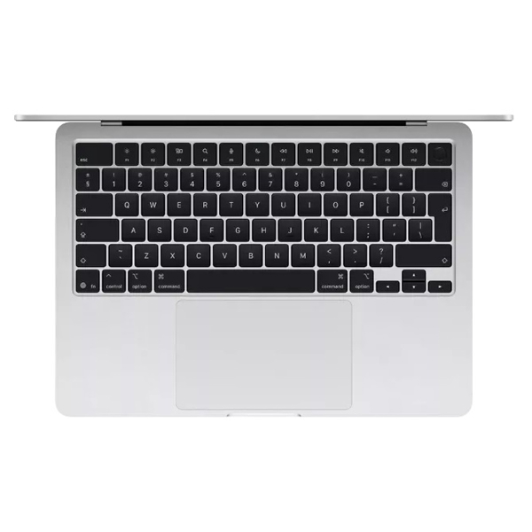 Notebook Apple MW0W3RU/A MacBook Air, 13.6", M4, 16GB, 256GB SSD, Integrated, Silver