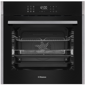Built-In Electric Oven Hansa BOES69871, 3600W, 77L, Black