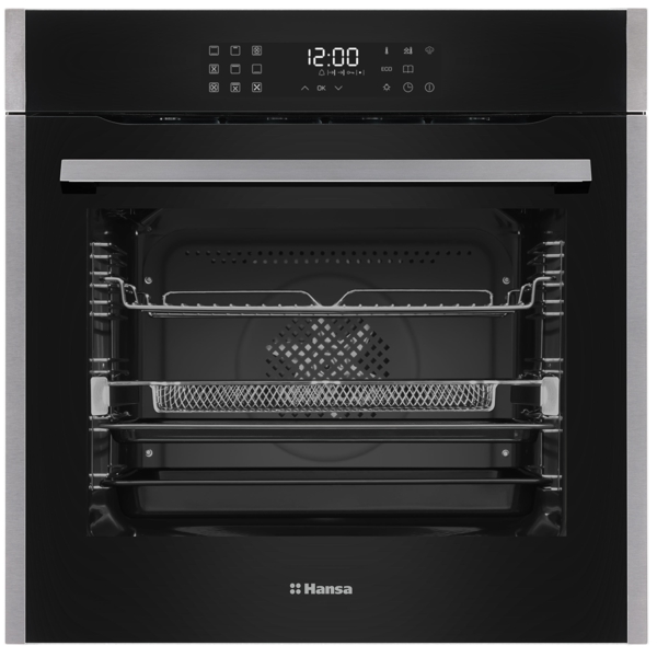 Built-In Electric Oven Hansa BOES69871, 3600W, 77L, Black