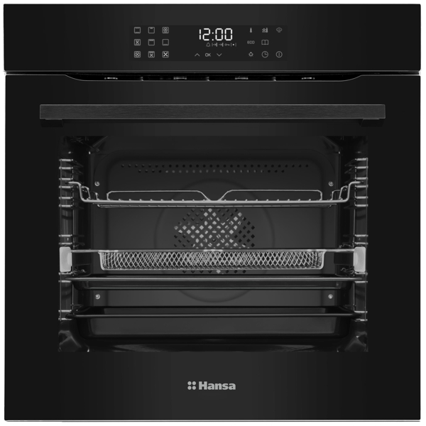 Built-In Electric Oven Hansa BOES69821, 3600W, 77L, Black