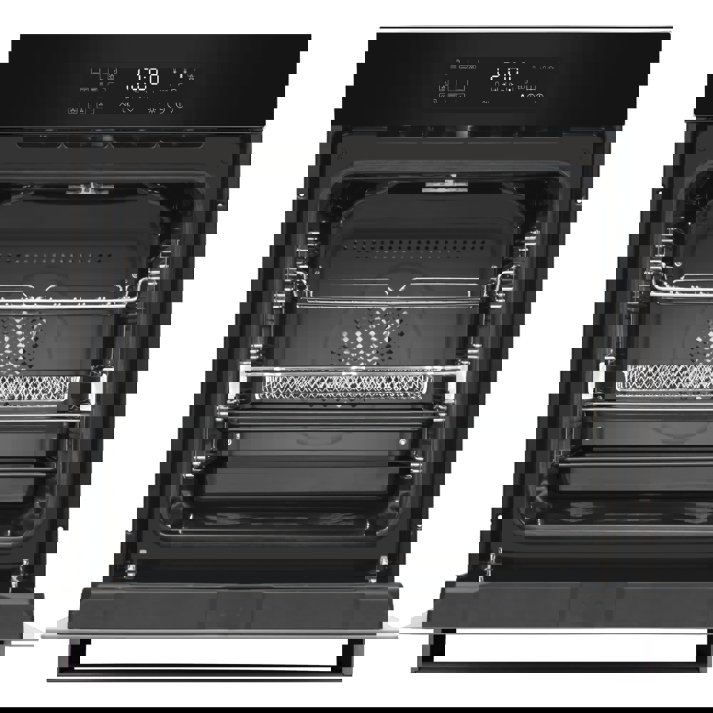 ჩასაშენებელი ელექტრო ღუმელი Hansa BOES69821, 3600W, 77L, Built-In Electric Oven, Black