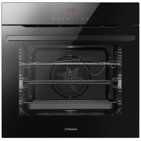 Built-In Electric Oven Hansa BOEB697688, 3600W, 77L, Black