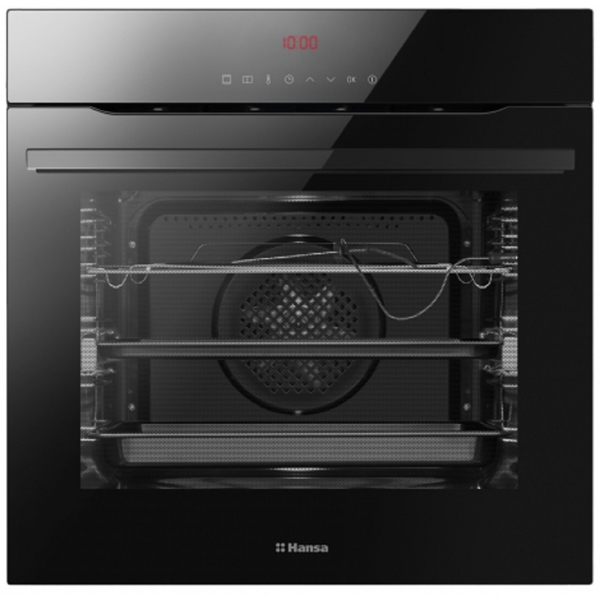 Built-In Electric Oven Hansa BOEB697688, 3600W, 77L, Black