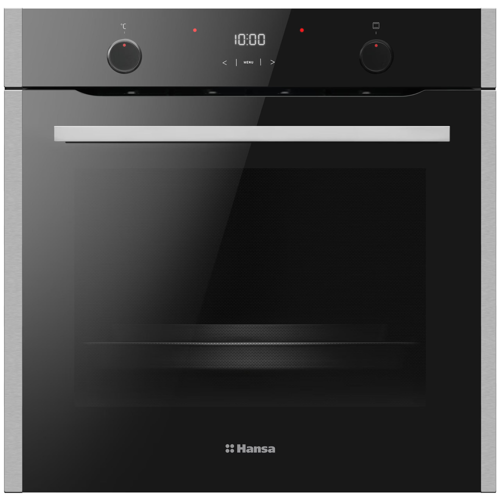 Built-In Electric Oven Hansa BOES68471, 3100W, 77L, Black