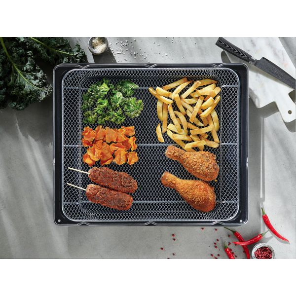 Built-In Electric Oven Hansa BOES68471, 3100W, 77L, Black