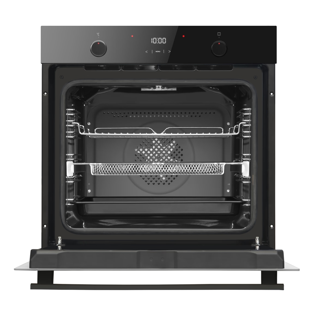 Built-In Electric Oven Hansa BOES68422, 3100W, 77L, Black
