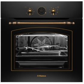 Built-In Electric Oven Hansa BOES68269, 3500W, 62L, Black