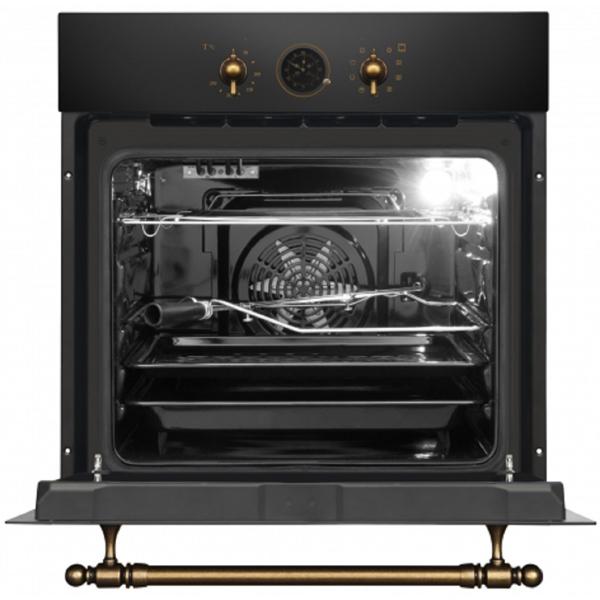 Built-In Electric Oven Hansa BOES68269, 3500W, 62L, Black