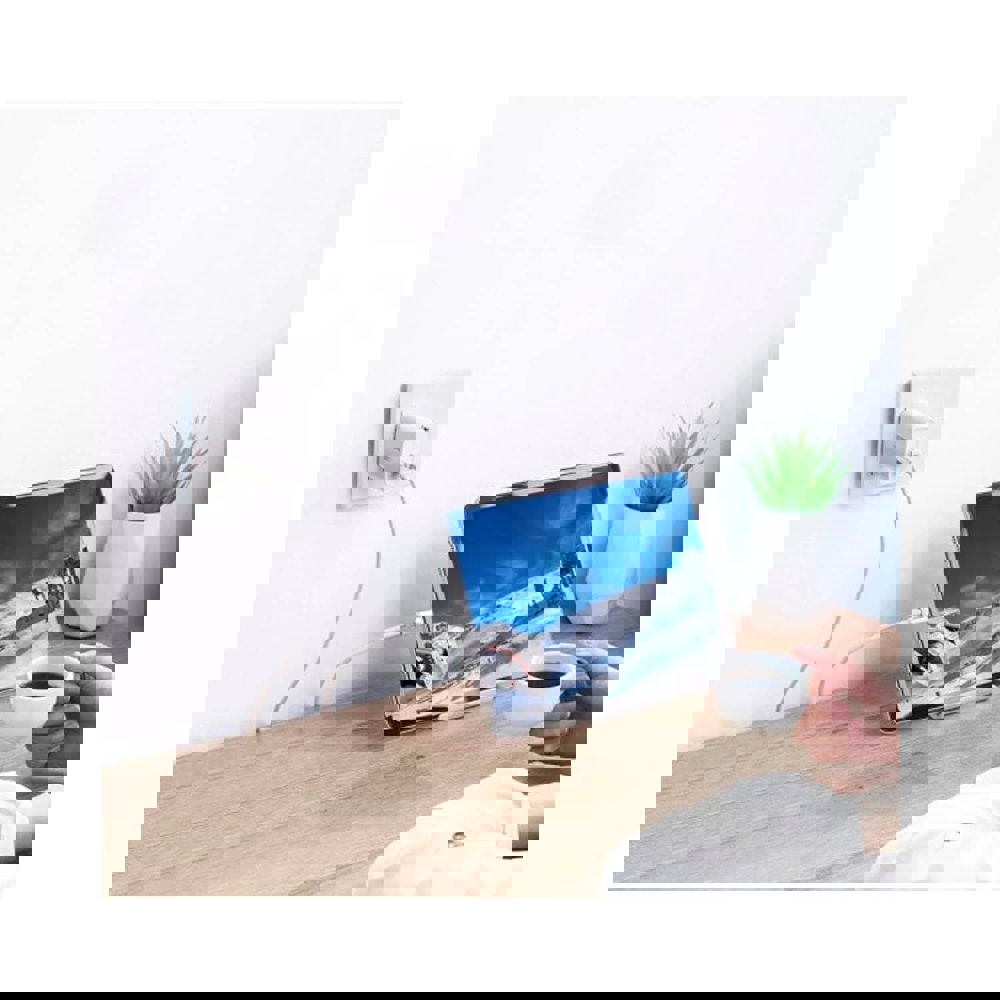 USB კაბელი UGREEN US264 (60520), 60W, Type C 2.0 Male To Male Cable, 2m, White