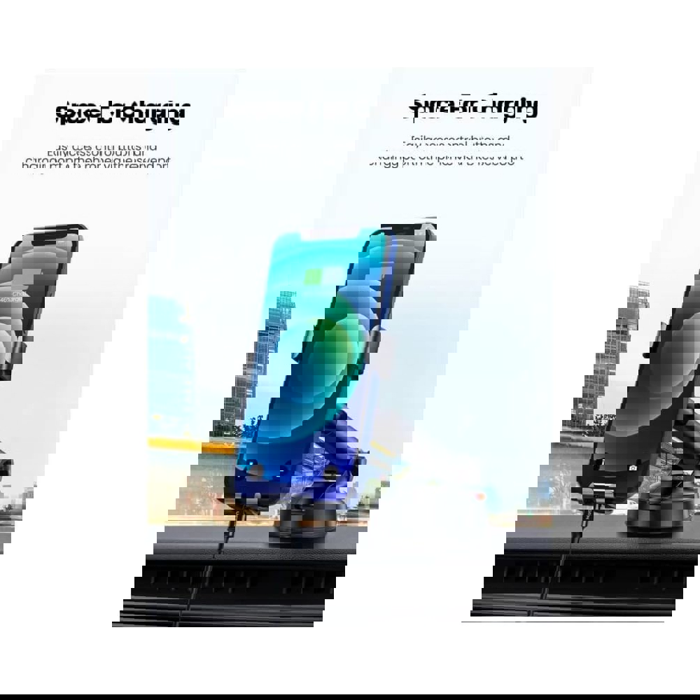 Gravity Phone Holder With Suction Cup UGREEN LP200 (60990B), Black