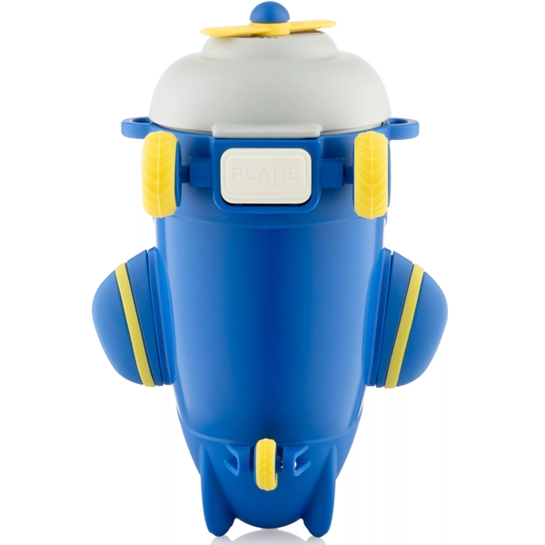 წყლის ბოთლი Ardesto AR2255RB Plane, 550ml, Water Bottle, Dark Blue