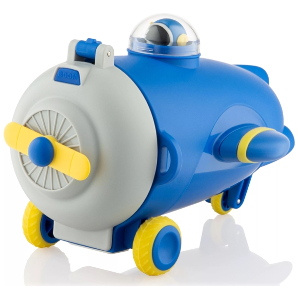წყლის ბოთლი Ardesto AR2255RB Plane, 550ml, Water Bottle, Dark Blue