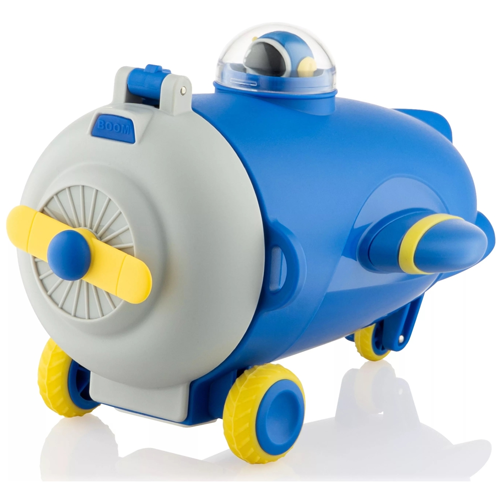 წყლის ბოთლი Ardesto AR2255RB Plane, 0.55l, Water Bottle, Dark Blue