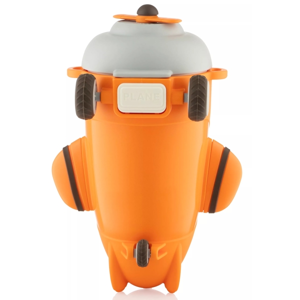 წყლის ბოთლი Ardesto AR2255RO Plane, 550ml, Water Bottle, Orange