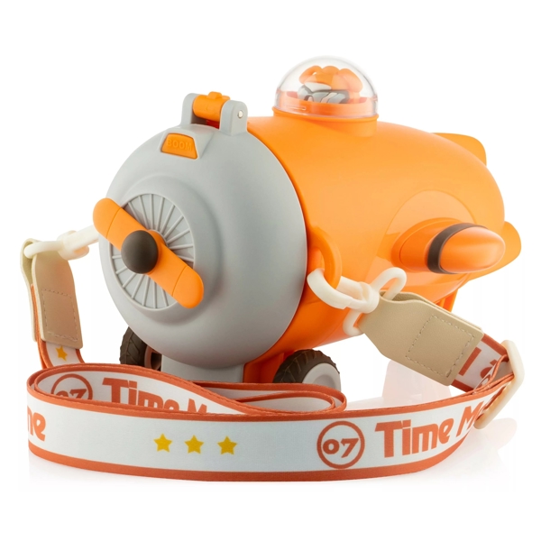 წყლის ბოთლი Ardesto AR2255RO Plane, 550ml, Water Bottle, Orange