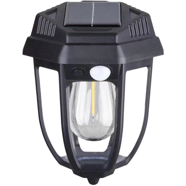 მზის ენერგიაზე მომუშავე ეზოს სანათი OEM CS577895, 5.5V, USB, Solar Light, Black