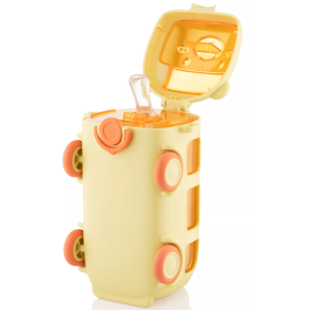 წყლის ბოთლი Ardesto AR2250BY Bear Bus, 500ml, Water Bottle, Yellow
