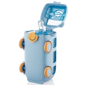 წყლის ბოთლი Ardesto AR2250BB Bear Bus, 500ml, Water Bottle, Blue