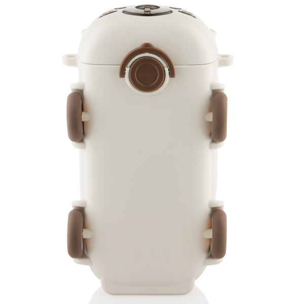 წყლის ბოთლი Ardesto AR2250BE Bear Bus, 500ml, Water Bottle, White